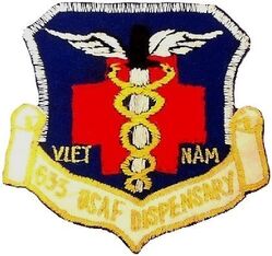633d USAF Dispensary
RVN made.
