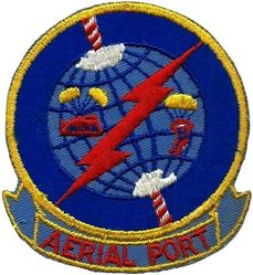 63d Aerial Port Squadron
Possibly also used by the 1710th APS.
