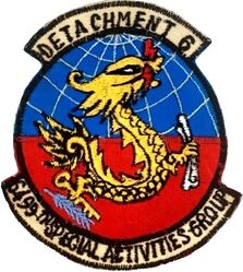 6499th Special Activities Group Detachment 6
RVN made.
