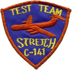 6512th Test Squadron C-141B Test Team
Almost all the C-141A fleet was converted to B model standard between 1979-1982. Korean made.
