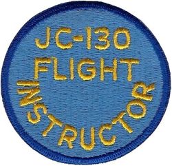 6594th Test Group, JC-130 Flight Instructor
