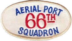 66th Aerial Port Squadron
Hat patch, Taiwan made.
