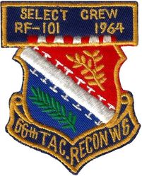 66th Tactical Reconnaissance Wing RF-101 Select Crew 1964
German made.
