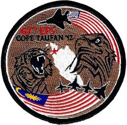 67th Expeditionary Fighter Squadron Exercise COPE TAUFAN 2012
