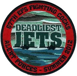 67th Expeditionary Fighter Squadron F-15 Alert Forces 2012
Play on the TV show The Deadliest Catch.
