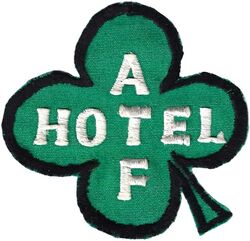 67th Tactical Fighter Squadron Air Task Force Hotel
Air Task Force= PACAF's designation for flights in the late 50s to early 60s. F-100 era, Japan made.
