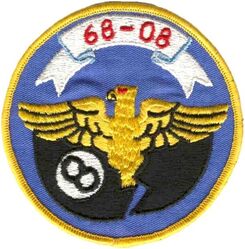 Class 1968-08 Undergraduate Pilot Training
First class with a number instead of a letter. 
