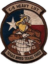 68th Airlift Squadron C-5 Morale
Keywords: desert