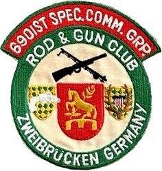 6901sy Special Communications Group Rod and Gun Club
German made.
