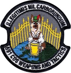 691st Cyberspace Operations Squadron Weapons and Tactics Morale
