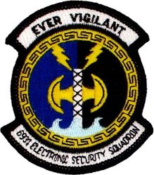 6931st Electronic Security Squadron
Fully embroidered.
