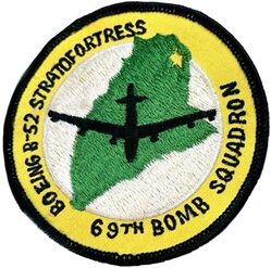 69th Bombardment Squadron, Heavy B-52
Taiwan made.
