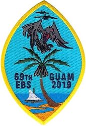 69th Expeditionary Bomb Squadron Continuous Bomber Presence 2019
Deployed to Andersen AFB, Guam.
