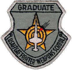 69th Tactical Fighter Training Squadron United States Air Force/German Air Force F-104 Fighter Weapons School Graduate
