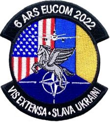 6th Air Refueling Squadron EUCOM 2022
U.S. European Command. Shows solidarity with Ukraine. Korean made.
