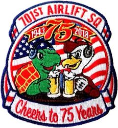 701st Airlift Squadron 75th Anniversary
