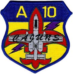 706th Fighter Squadron A-10

