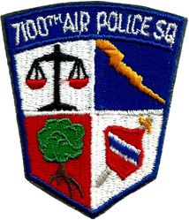 7100th Air Police Squadron
German made.
