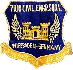 7100th Civil Engineering Squadron
German made.
