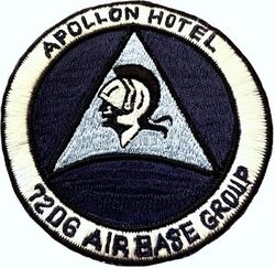 7206th Air Base Group
Base lodging hotel name, Japan made.
