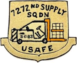 7272d Supply Squadron Morale
German made.
