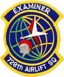 728th Airlift Squadron Flight Examiner
