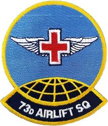 73d Airlift Squadron
Redesignated an AS from an AES in94, before they changed their patch.
