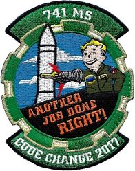 741st Missile Squadron Code Change 2017
