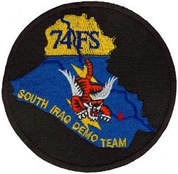 74th Expeditionary Fighter Squadron Operation IRAQI FREEDOM 2006
Korean made.
