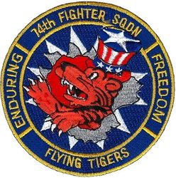 74th Fighter Squadron Operation ENDURING FREEDOM 
