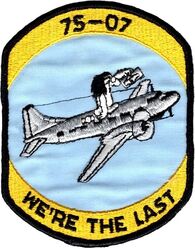 Class 1975-07 Undergraduate Navigator Training
Last class to use the T-29 “Flying Classroom” before the upgrade to the T-43.

