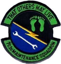 763rd Maintenance Squadron
Now the 823d MXS as of 2012.
