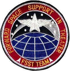 76th Space Operations Squadron Forward Space Support Team
Sewn to leather.

