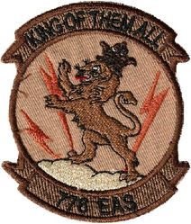 776th Expeditionary Airlift Squadron
Local made.
Keywords: Desert
