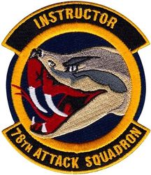 78th Attack Squadron Instructor
