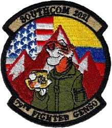 79th Expeditionary Fighter Squadron SOUTHCOM 2021
Exercise Relampago VI at CACOM 5 in Rionegro, Colombia, July 2021. Attached to the 474th EOSS. Columbian made.
