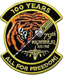 79th Fighter Squadron 100th Anniversary F-16 2018
