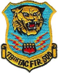 79th Tactical Fighter Squadron 
Smaller, UK made.
