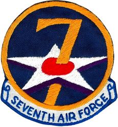 7th Air Force
RVN made.
