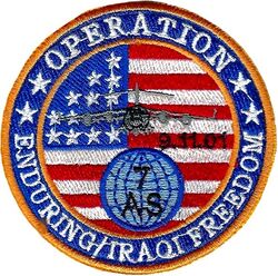 7th Airlift Squadron Operation ENDURING FREEDOM and IRAQI FREEDOM
Turkish made.
