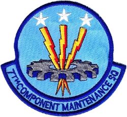 7th Component Maintenance Squadron
Korean made.
