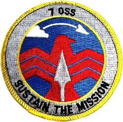 7th Operations Support Squadron
First design.

