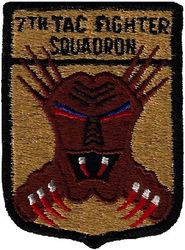 7th Tactical Fighter Squadron
Smaller patch, darker version.

