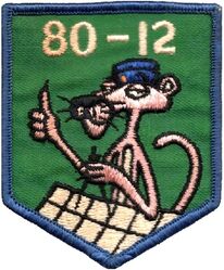 Class 1980-12 Undergraduate Navigator Training
Keywords: Pink Panther