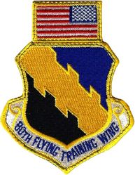 80th Flying Training Wing
With separate flag attached to one of piece Velcro.
