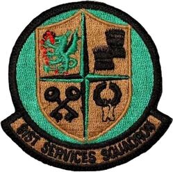 81st Services Squadron
UK made.
Keywords: subdued