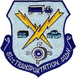 81st Transportation Squadron
Japan made.
