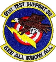81st Test Support Squadron
The 81st Test Support Squadron provides radar control, technical, staff and administrative test and evaluation support to USAF and DoD DT&E, FOT&E, and OT&E missile firing programs.
