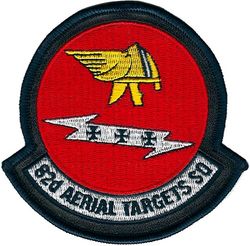 82d Aerial Targets Squadron
Sewn into leather.
