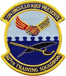 837th Training Squadron
Part of the Inter-American Air Force Academy; trains South American students in security forces work.
